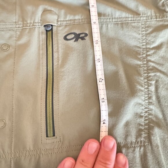 Outdoor Research Long Sleeve Button Down - XL Green - Picture 2 of 5